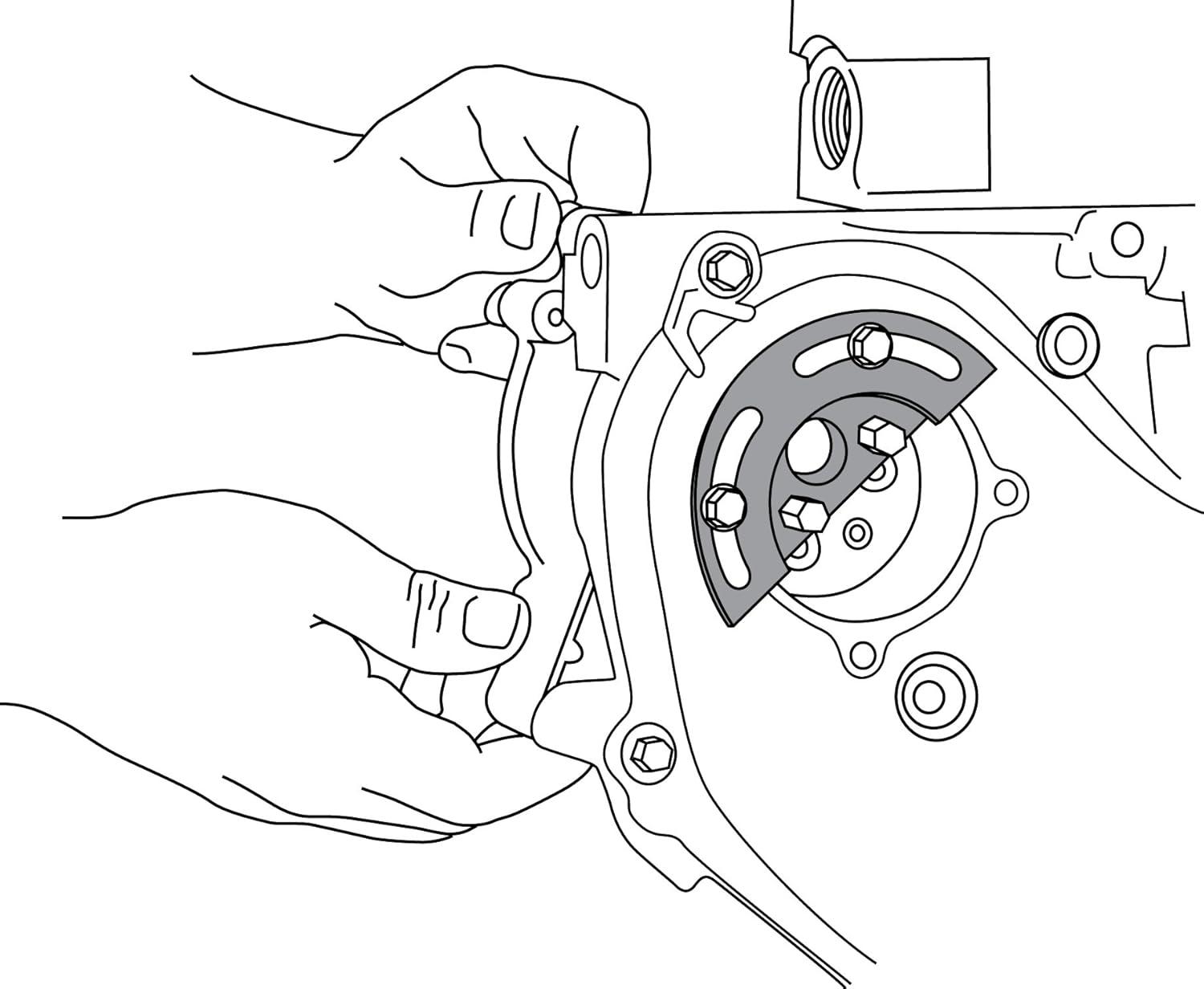 imageLisle 13800 Water Pump Sprocket Holder For GM Ecotec