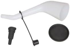imageLisle 17232 Right Angle Funnel One Size FactoryOffset Funnel with Cap  Lid