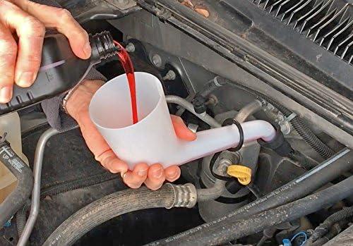 imageLisle 17232 Right Angle Funnel One Size FactoryOffset Funnel with Cap  Lid
