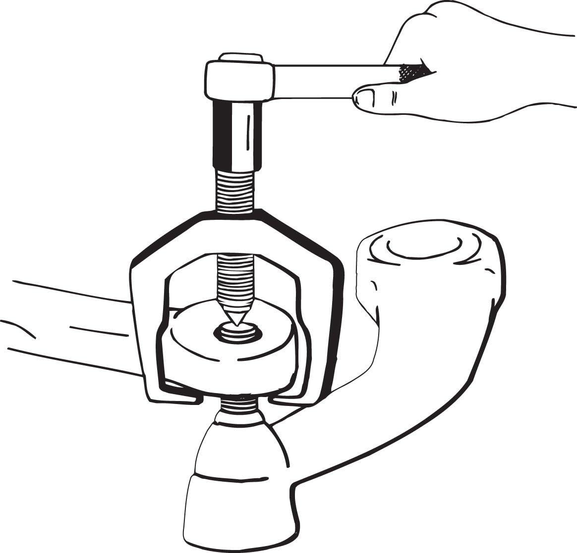 imageLisle 41900 Pitman Arm PullerOne Size