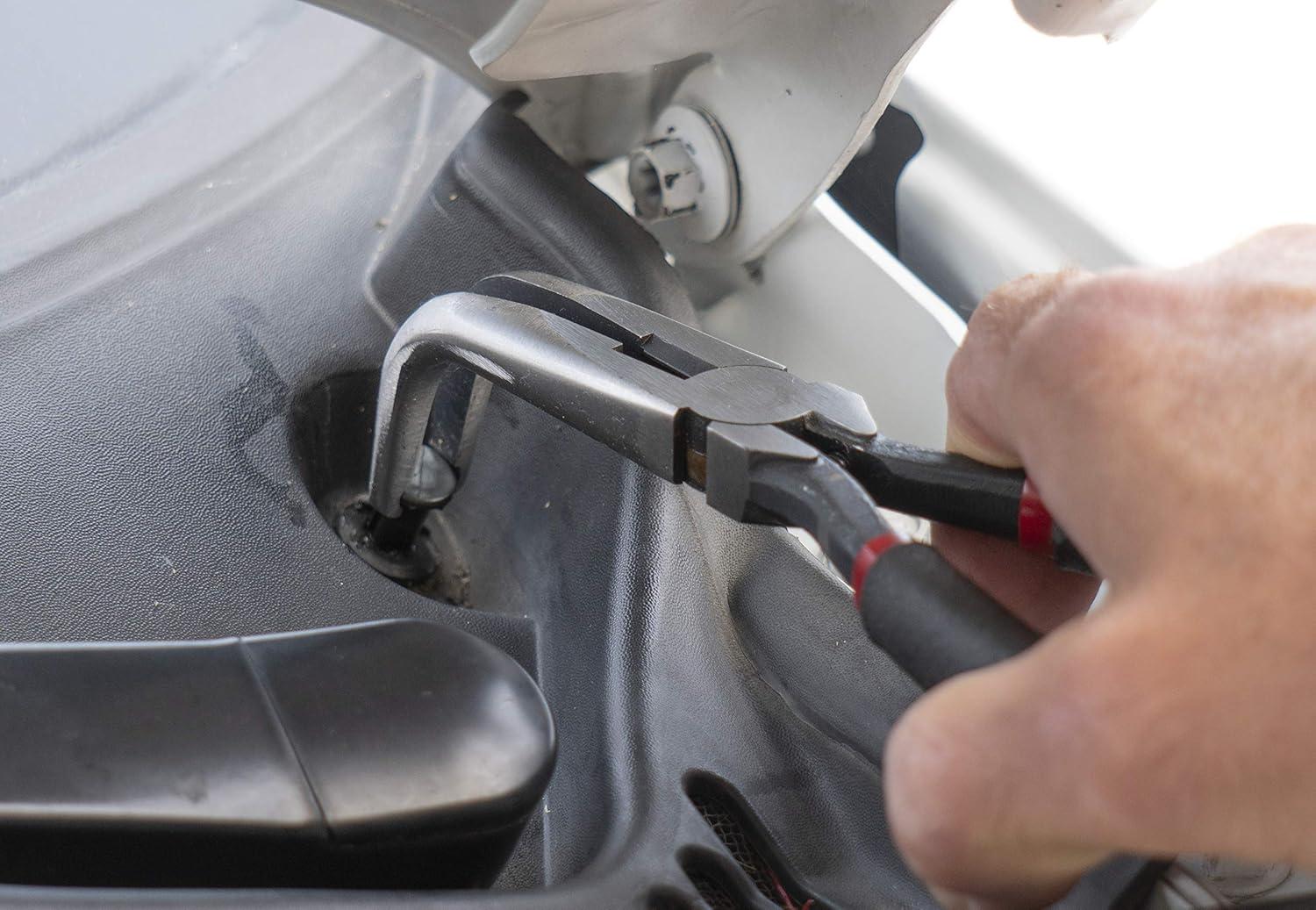 imageLisle 42060 Push Pin Pliers 30 DegreeClip Removal Pliers 80 Degree