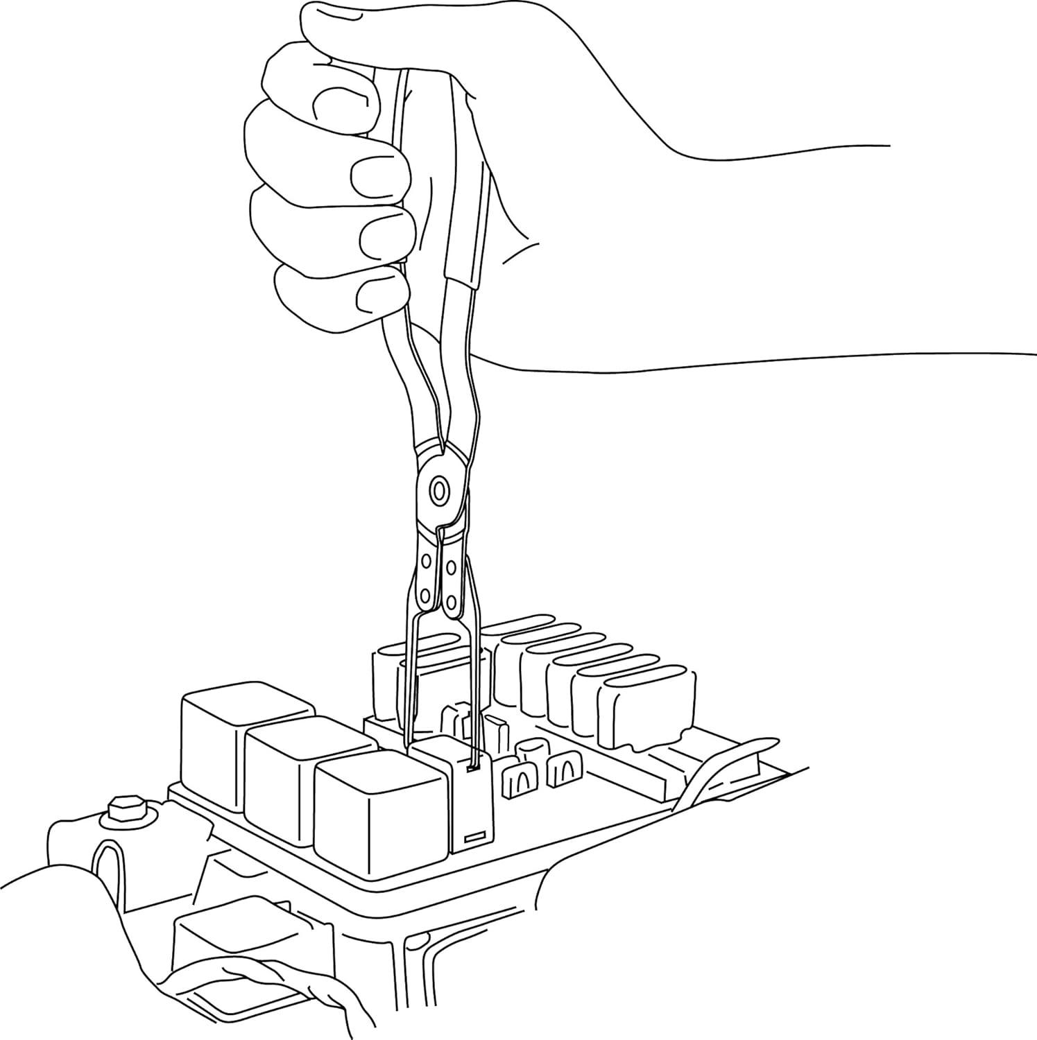 imageLisle 56810 Relay Test Jumper KitRelay Puller Pliers