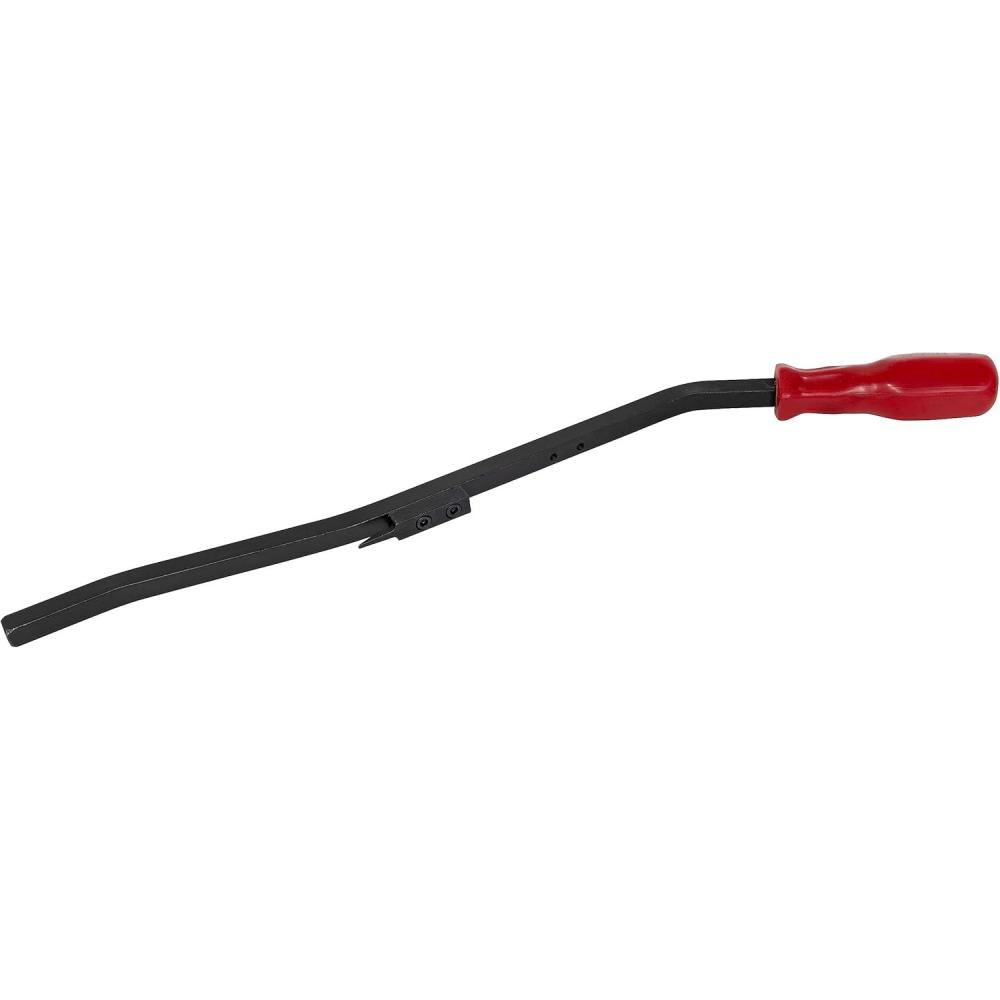 imageLisle 39970 Truck Brake Spring Tool RedOriginal with extra hole drilled unnecessary for use