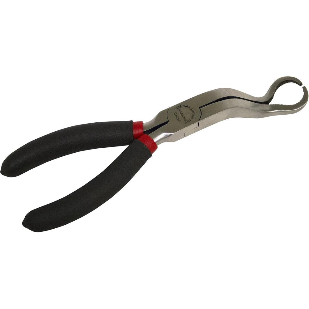 imageLisle 51410 Offset Spark Plug Boot Removal PlierOffset Spark Plug Wire Removal Pliers