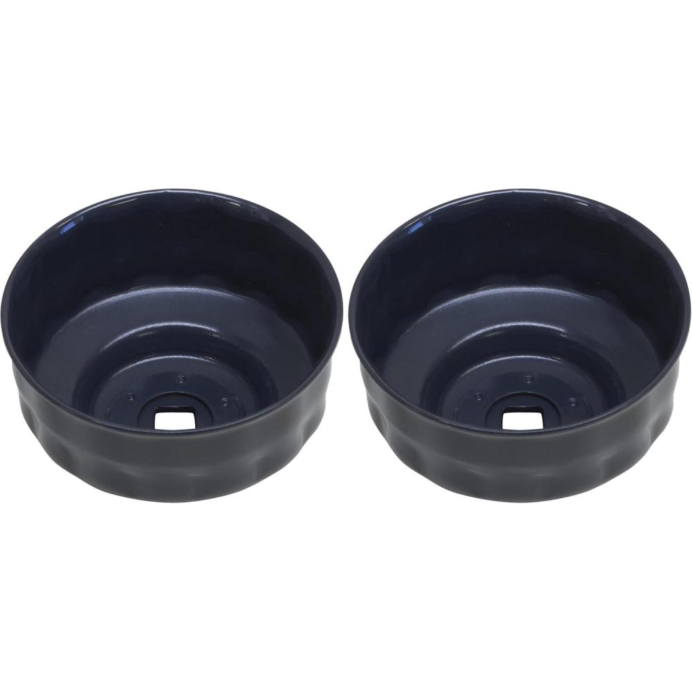 imageLisle 61600 End Cap 65mm7476mm  15 flutes Pack of 2