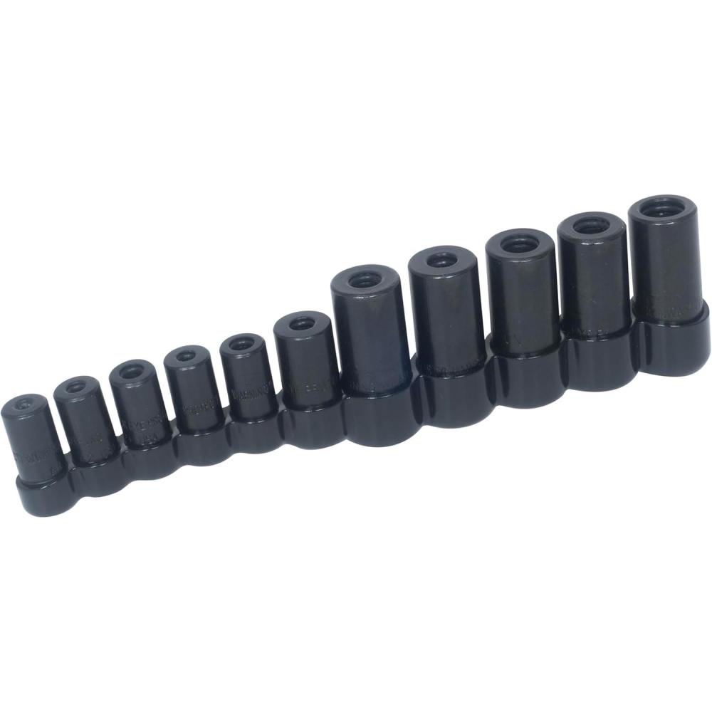 imageLisle 70700 11 Piece Tap Socket Set Includes Three Sizes For Non MCTI Standard Tap