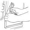 imageLisle 18600 Window and Door Clip RemoverBody Trim Tool  3 Piece Set