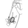 imageLisle 43300 Pneumatic Fan Clutch WrenchPneumatic Fan Clutch Wrench