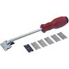 imageLisle 52000 Razor Blade ScraperRedOne Size Pack of 6