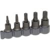 imageLisle 82400 5 Piece Mortorq Bit Set