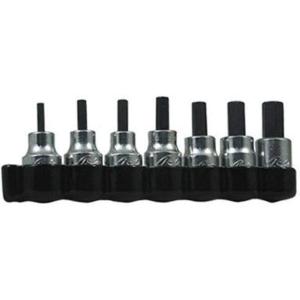 imageHex Bit Socket Set  Metric 7 Pc  33850  Lisle  LIS33850Hex Bit Set