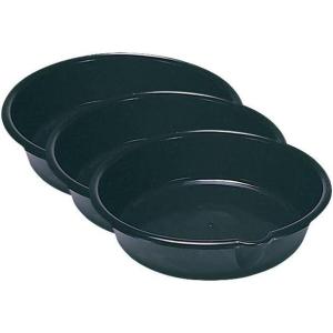 imageLisle 17932 Drain Pan  6 Quart Capacity  BlackOne Size Pack of 3