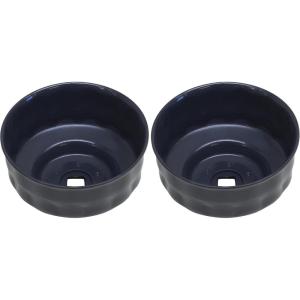 imageLisle 61600 End Cap 65mm7476mm  15 flutes Pack of 2