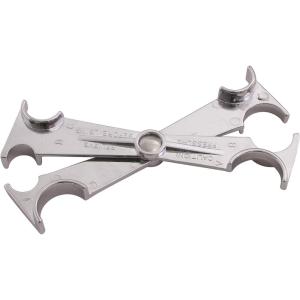 imageLisle 63720 516quot x 38quot Low Profile Scissor Disconnect FactorySpring Lock Scissor Disconnect for ACFuel Line