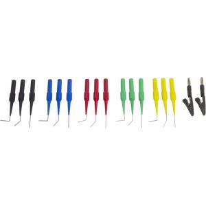 imageLisle 64750 11Piece Back Probe and Alligator Clip Set Red Green Yellow Black17 Piece Back Probe and Alligator Clip Set