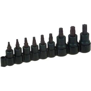 imageLisle 37600 10 Piece Super Torx Bit Socket Set T10T50